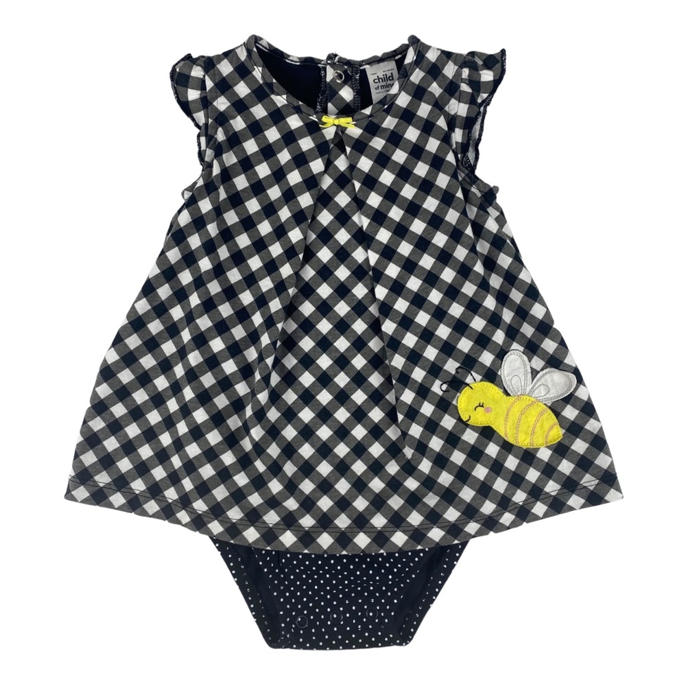 Child of Mine by Carter's Bumble Bee Sunsuit Dress - Size 18M